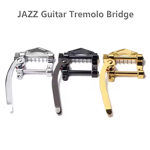 Guitar Vibrato Tailpiece Tremolo Flat Top Body Tremolo Unit Vibrato Bridge for SG, LP, ETC ES335 Gui