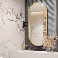 Rotating Bathroom Mirror Toilet Washbasin Telescopic Mirror Wall Hanging Corner Mirror Hotel Folding