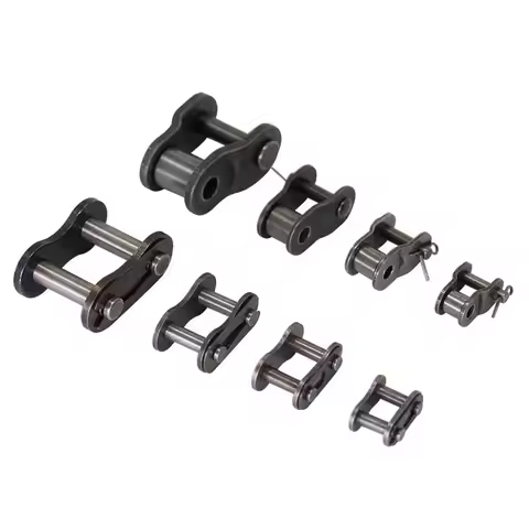 Drive Transmission Chain Connector Single Row Half Full Buckle Roller Chain Join for 03C 04C 06B 08B