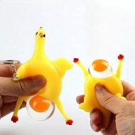 Unique Egg-Laying Chicken Keychain, Popular Interesting Toy, Makes an Interesting Gift