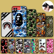 Silicone Cover for OPPO A77 A77S A57 5G A74 A76 A78 A58 5G A91 F15 53L1 BAPE Phone Case Soft Casing