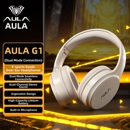 AULA | Wireless Headphones Bluetooth FPS Gaming Headset Noise Reduction