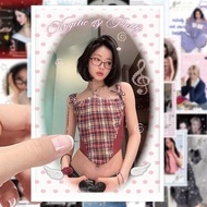 60 Sheets Asa Enoki and Apricot Yarn Sticker Pack babyMonster Creative Sealing Stickers Star Merchan