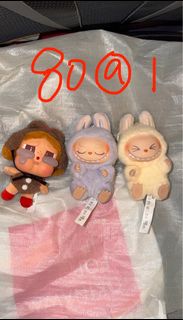 POP MART Cry baby & Labubu公仔