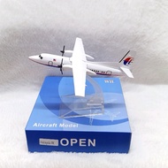 Fokker50,fk50 Diecast Airplane,Aircraft Model Toy Collection with stand