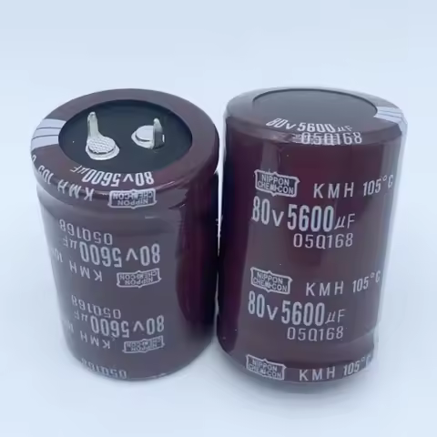 1PCS-20PCS 80v5600uf electrolytic capacitor 105 degrees 5600uf 80v power amplifier audio filtering f