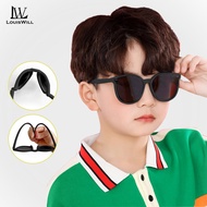 LouisWill Children Sunglasses Fashion Polarized Sunglasses Kids Sunglasses Bending Fatigue Resistanc