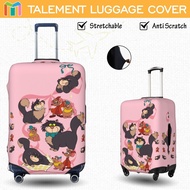 Luggage Protector Cover Cat Personalized Suitcase cover Stretchable Luggage Accessories Anti Scratch