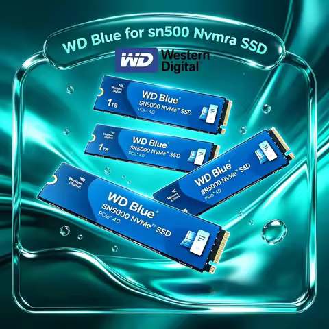 Western Digital WD Blue SN5000 For Gaming Desktops Laptop M.2 2280 PCIe Gen4.0 NVMe Internal SSD Har