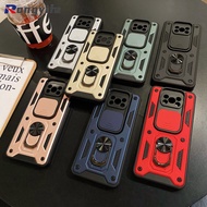 Xiaomi Mi Poco X3 NFC F3 M3 Pro C3 11 Lite Phone Case Fashion Magnetic Car Push Window Camera Protec