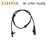Rear Left ABS Sensor Wheel Speed for Nissan Versa TIIDA 2007 2008 47901-EL00A 47901EL00A ALS1813 5S1