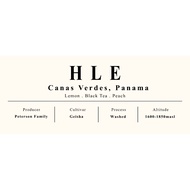 [Richman] Panama Hacienda La Esmeralda Washed Geisha 125g | Filter Roast | Arabica Specialty Coffee