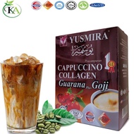 [SALES] Kopi Yusmira Pracampuran Cappuccino Collagen Guarana Plus Goji (20 Sachets x 25g)