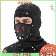 Balaclava Ski Mask for Men Women Face Mask for Cold Weather (Black Red Mecha)