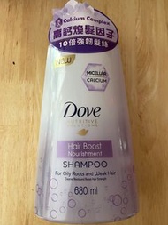 Dove多芬輕煥強韌洗髮露（680ml)+潤髮乳(660ml)