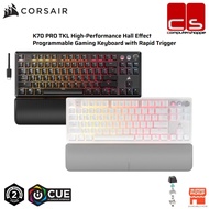 Corsair K70 PRO TKL High-Performance Hall Effect Programmable Gaming Keyboard with Rapid Trigger (Bl