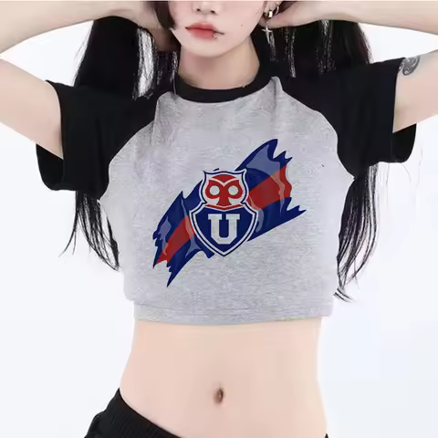 chile university 2000s korean fashion crop top girl fairy grunge korean fashion vintage tee tshirt