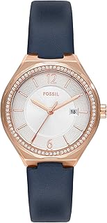 Fossil Watch Eevie BQ3956 Women's Blue, blue