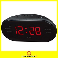 [Perfeclan1] AM/FM Clock Radio with Tuning 522~1620KHZ;US Plug