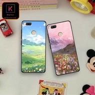 Xiaomi Mi A1 - Mi A2 - Mi A2 Lite Case - Xiaomi Case With Flower Field Printed - Super Durable TPU Material