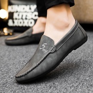 COD kasut hantaran lelaki tomaz loafer2023Beanie Fesyen Baharu Lelaki SMusim Panas Kulit Kasual Brit