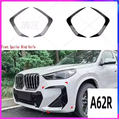 R2-Carbon Fiber Front Spoiler Wind Knife For BMW X1 U11 IX1 20I 23I 30E 25E M35i M SPORT 2022-24 Bum