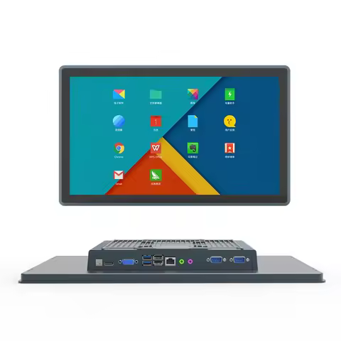 10 12 15 17 19 21 Inch Android All in One PC 2000nits Ip65 Lcd Industrial Pc Rs485 Rs232 Hmi Touch S