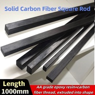 Solid Square Carbon Fiber Rod Carbon Fiber Hammer Handle Carbon Fiber Rod Carbon Rod Carbon Square R