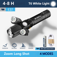 SmilingShark-Bicycle-Light-Outdoor-Cycling-Flashlight-USB-Rechargeable-Waterproof-Bike-Flash-Light-w