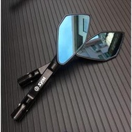 台灣現貨適用 三陽 DRG FNX JETS VEGA 活力125 Z1改裝鋁合金後視鏡電機桿端鏡 後視鏡 摩托車側鏡後