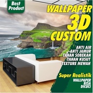 Custom 3d Full Printing Waterproof Wallpaper