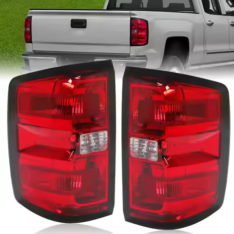 Rear Tail Lights Lamps Set For Chevy Silverado 1500 2500HD 3500HD 2014-2018 2019