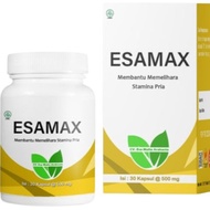 Bayar di Tempat - Obat Esamax Isi 30 Kapsul Herbal Bpom | Obat Bpom Herbal