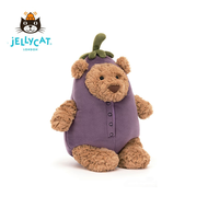 [ปลอดภาษี ส่งเร็ว]Jellycat Bartholomew Bear Eggplant สั่งจากอังกฤษ jellycat ของแท้ 100%ตุ๊กตาของเล่น