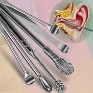 6 Pieces Ear Scoop Set With Storage Case, Scooper, Adult Stainless Steel Cleaning Tool, 4E9 Cpp
