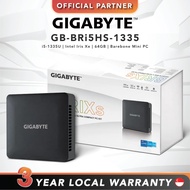 GIGABYTE GB-BRi5HS-1335 | i5-1335U | Intel Iris Xe | 64GB | Barebone Mini PC