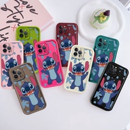 Cartoon Cute Happy Stitch Pattern Phone Casing For Honor X9A 5G / X9B 5G / Honor X7C Shockproof Sili