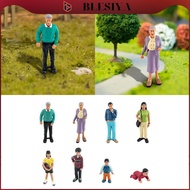 [Blesiya] Miniature figure fairy garden micro landscape architecture model human