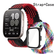 For Amazfit Bip 6 Smartwatch Case Amazfit Bip6 Watch Strap Protective Cover Nylon Soft Band Screen P