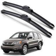 For 2007-2011 Honda CR-V CRV Windshield Wiper Blades J-HOOK Hybrid Silicone