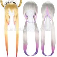 Kakak Pembantu Naga Nona Kobayashi Bergegar Naga Tolu Rambut Palsu Cosplay Kanna Anime Rambut Palsu 