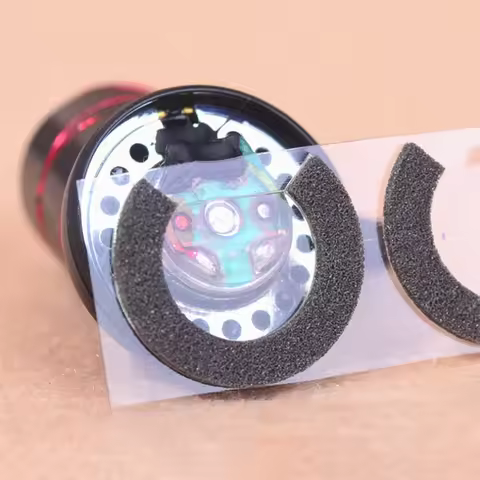 20pcs/ lot Flat Headphone Tuning Cotton Sets for 14.8mm 15mm 16mm Driver Unit for MX500 Glue Tape So