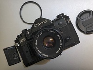 Canon A1 A-1 film camera + 50mm 1.8 lens 菲林相機加鏡頭