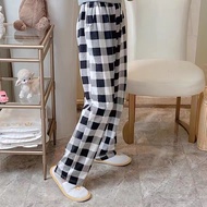 Plus Size S-XXL Checkered Pajama For Women Sleepwear Pants