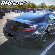 จริงแล้วชุดสปอยเลอร์ด้านหลังคาร์บอนไฟเบอร์ติดปีกท้ายรถสำหรับ Subaru BRZ 2021 + โตโยต้า ZA86 GR86อุปก