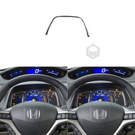 Honda Civic FD/ FK/ FN Carbon Fiber Speedometer Upper Car Cover  Accessories Stickers car interior a
