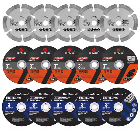 SI FANG 76mm Saw Blade Electric Grinding Cutting Disc Rotary Tool Metal Cutter Power Wood Cutting El
