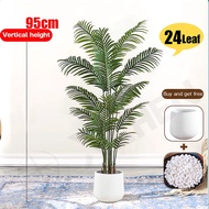 【Send flower pots】Artificial Plants big size 18 leaves 85cm/24 leaves 95cm Pokok Hiasan Artificial F