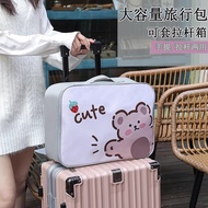 A ai2 Travel Bag Can Hang Luggage Storage Student Short Distance Handbag Waterproof Outdoor Travel T