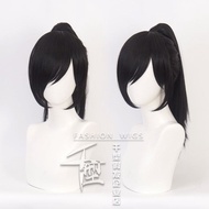 [cos Wig] Dororo Fake Hair Hundred Kikimaru Wig Body Style Plus Ponytail Black cosplay Wig